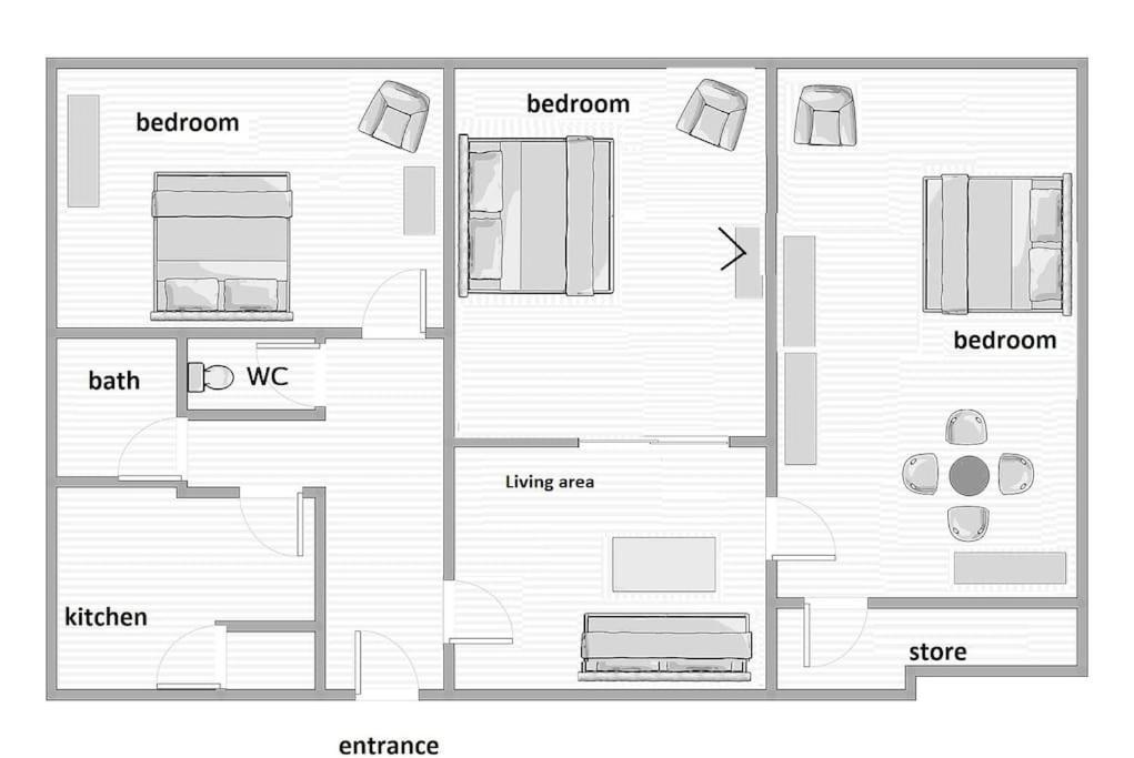 3 Bdr - Top Center Artistic Apartment - 115 M2 صوفيا المظهر الخارجي الصورة